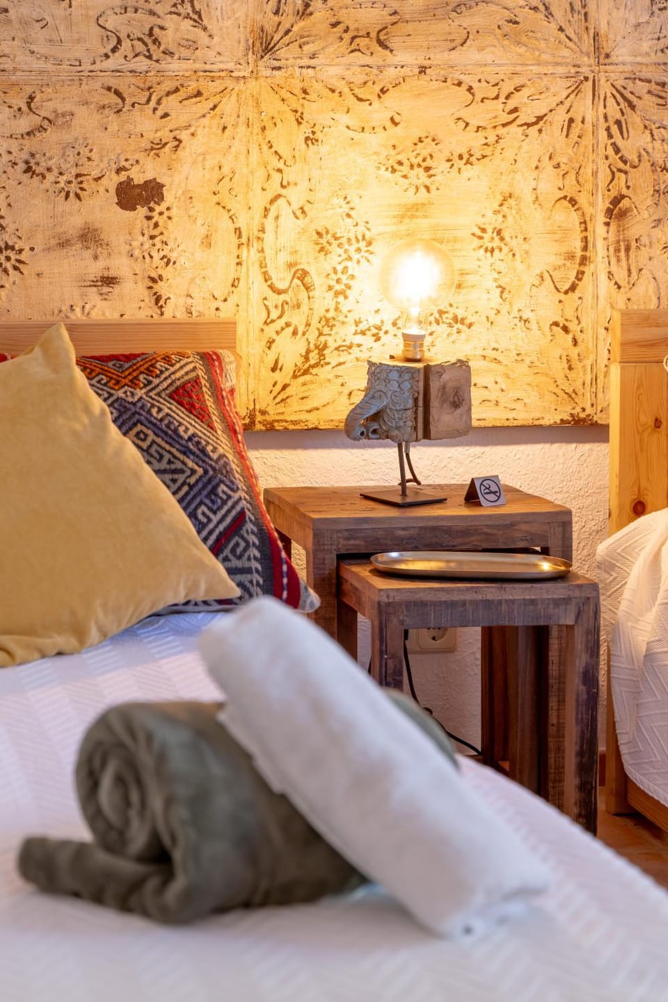 Photo of the whole room, Decorative detail, Bedroom