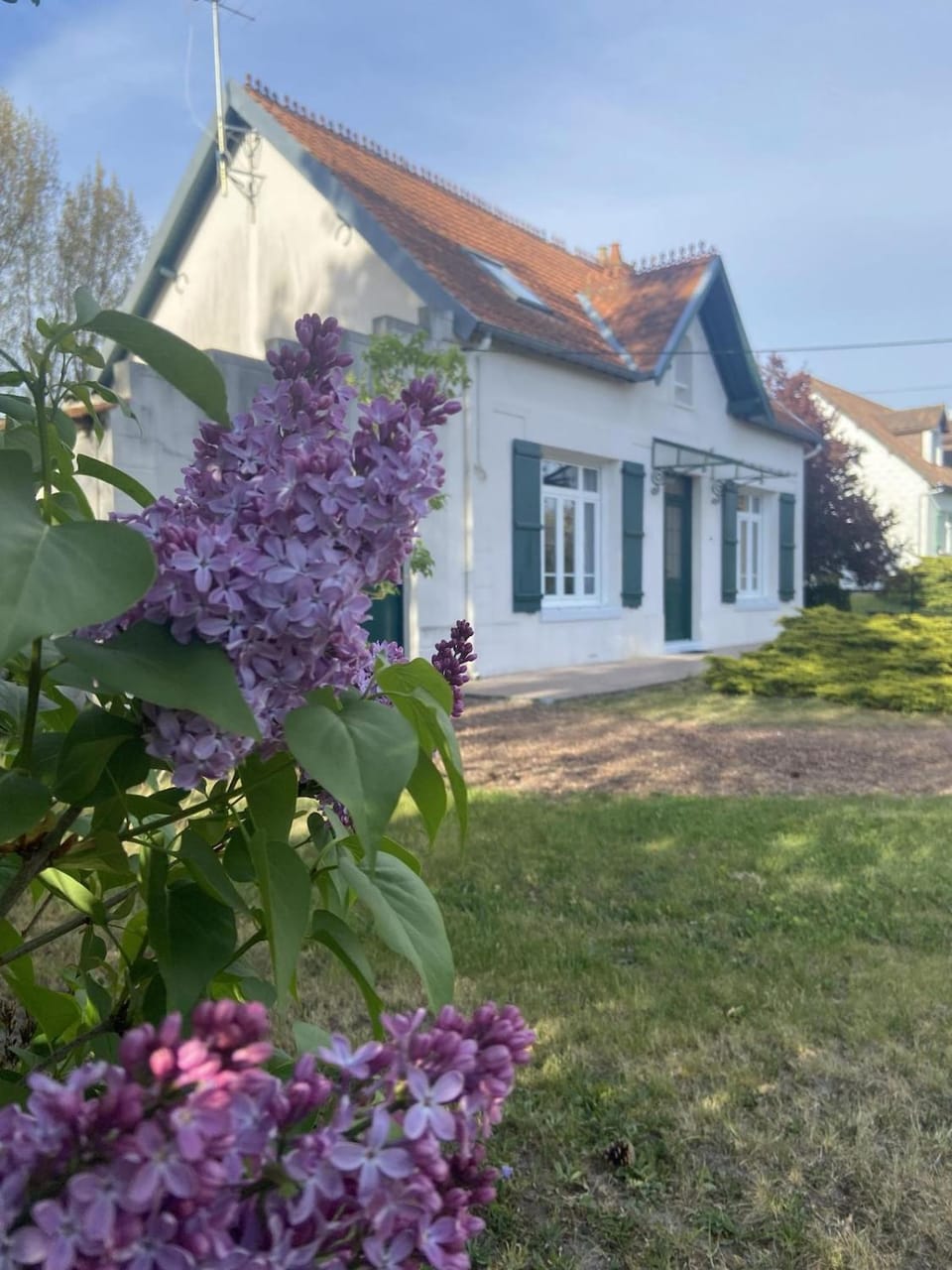 Property building, Spring, Day, Natural landscape, Garden, Garden view