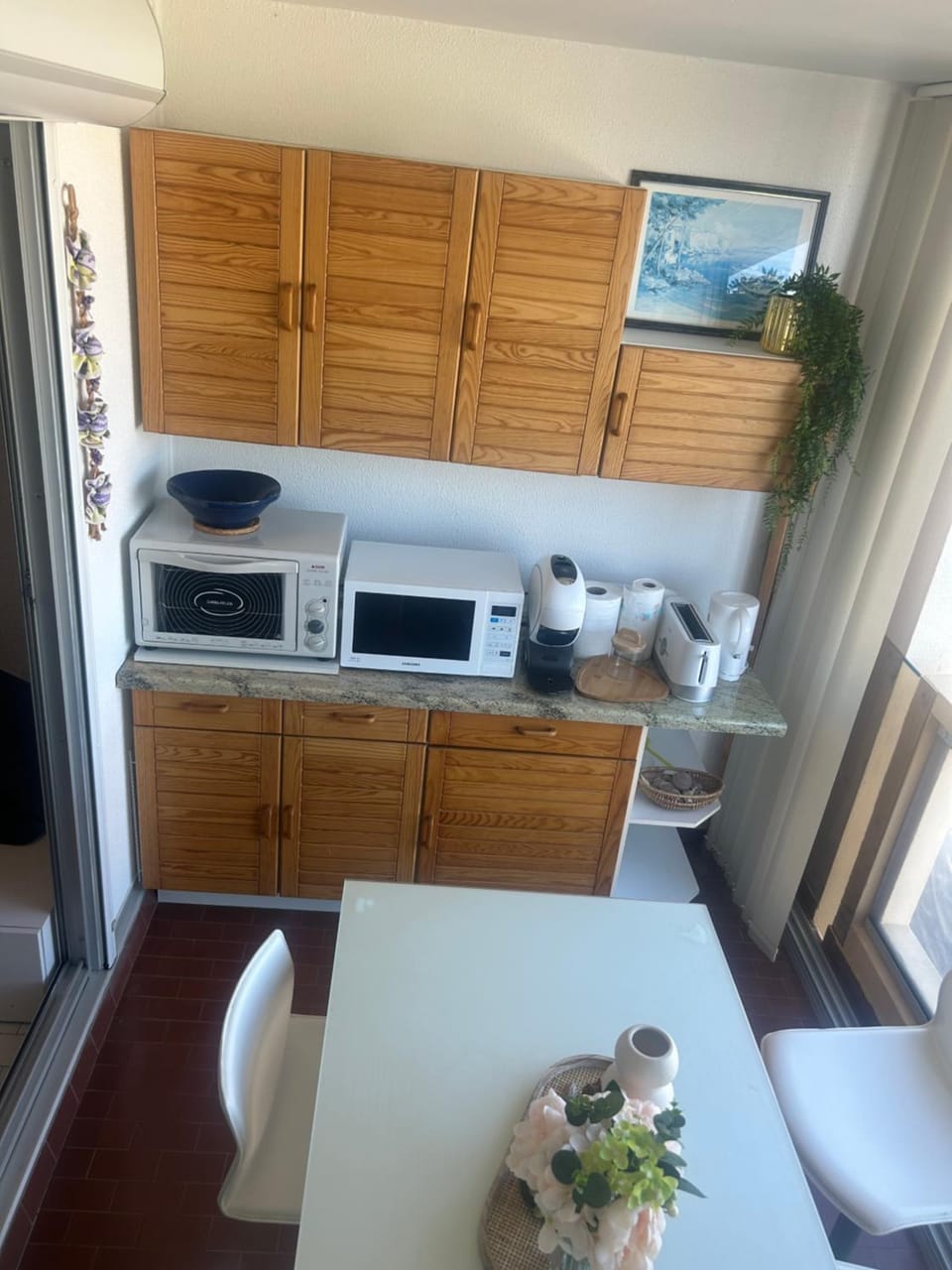 Appt t2 cabine parking privée superbe vue canal Cabin in Palavas-les-Flots