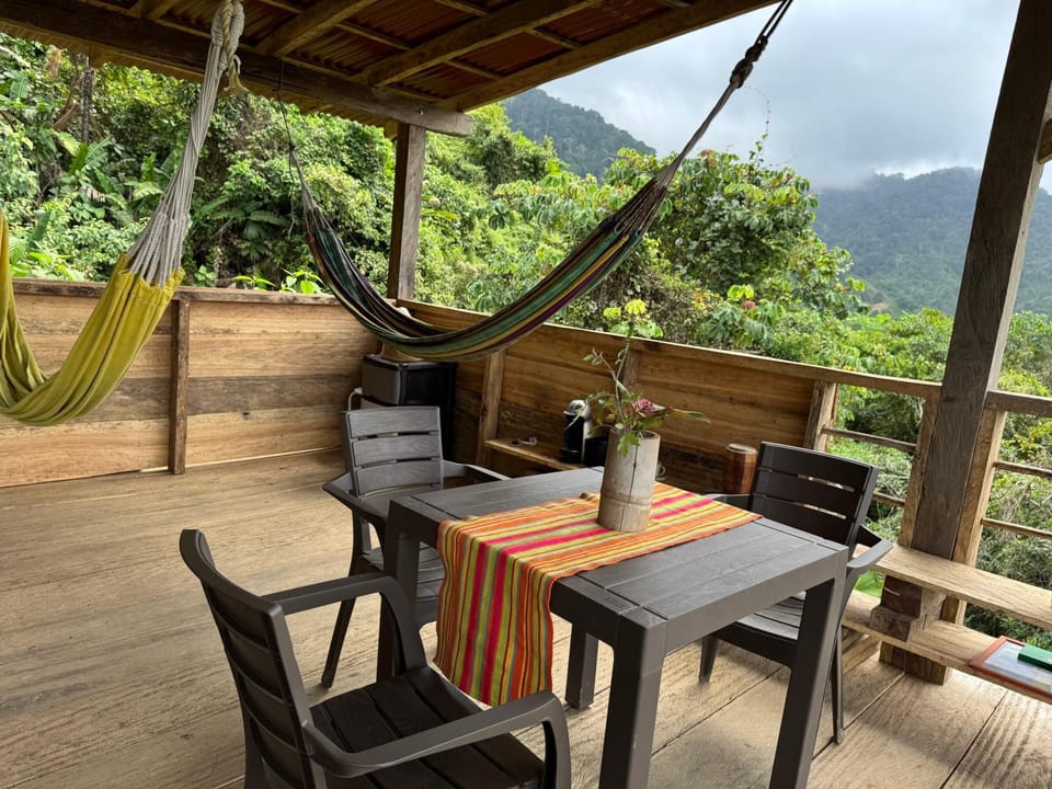 View (from property/room), Balcony/Terrace, Living room, Seating area, Mountain view