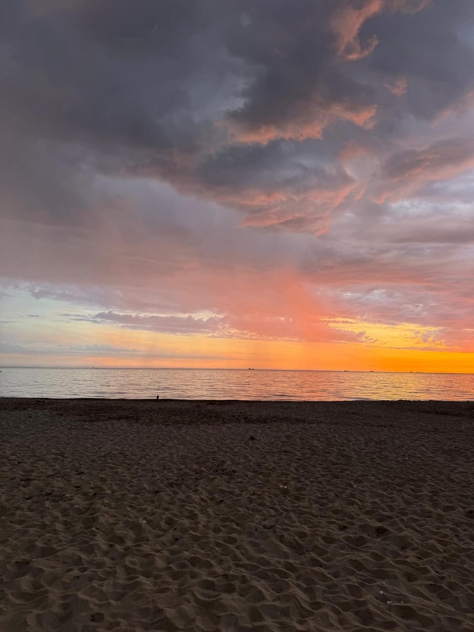 Day, Natural landscape, Beach, Sea view, Sunrise, Sunset