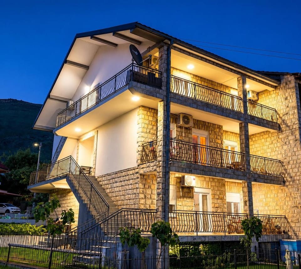 Property building, Night