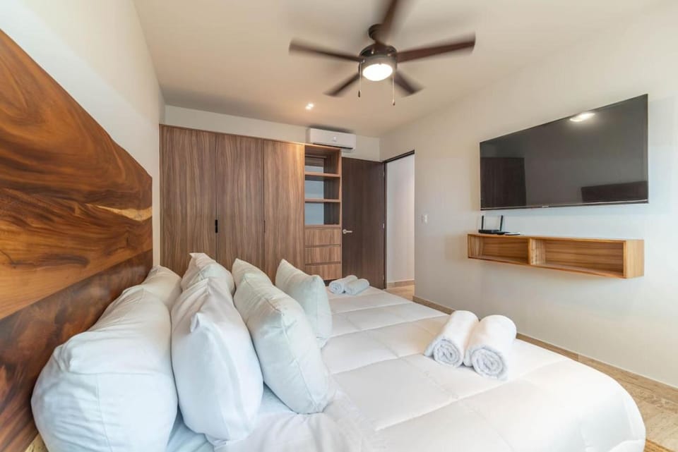 1Bd Suite W Private Balcony and Pool in Aldea Zama House in Tulum