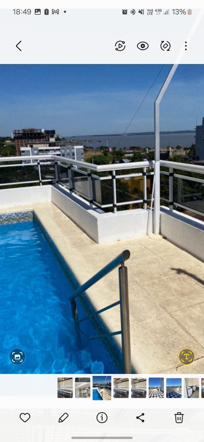 View (from property/room), Balcony/Terrace, Swimming pool, Swimming pool