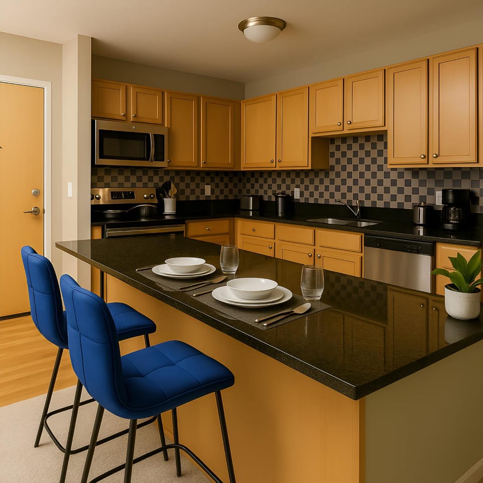 Modern Saint Paul Home with King and 2 Queens near Capitol, Xcel, Science Museum Apartment in Maplewood