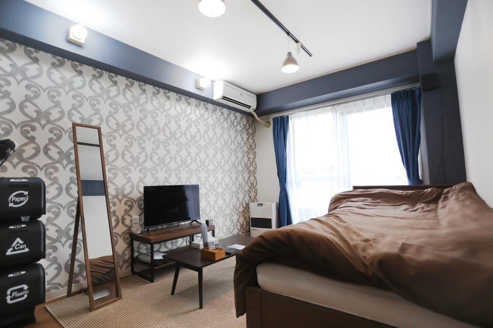 Bed, TV and multimedia, air conditioner