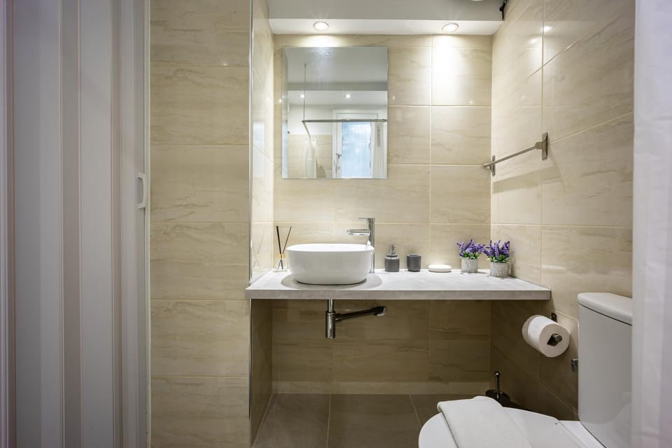 Shower, Toilet, Bathroom, towels