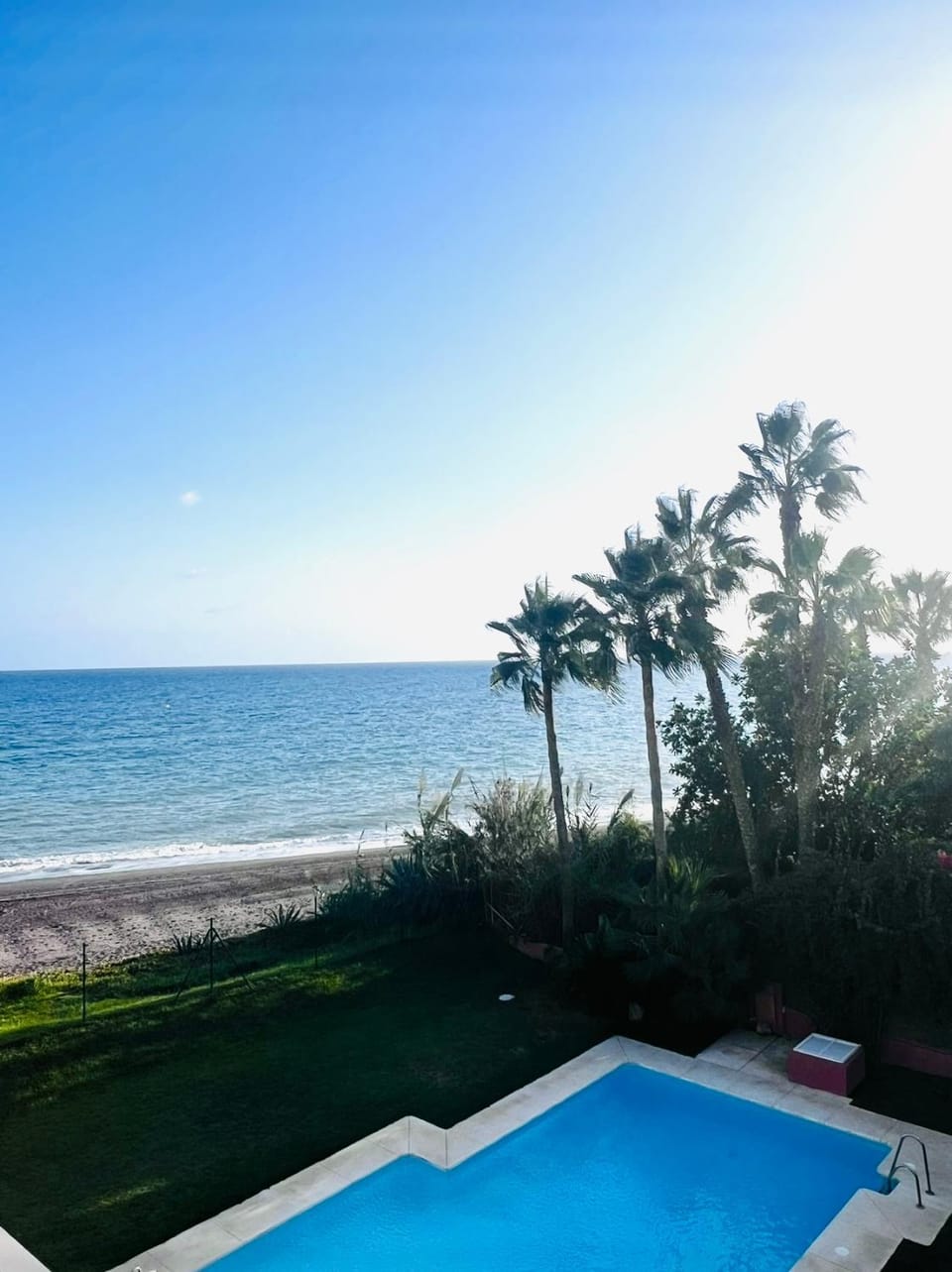 Pool view, Sea view, Swimming pool