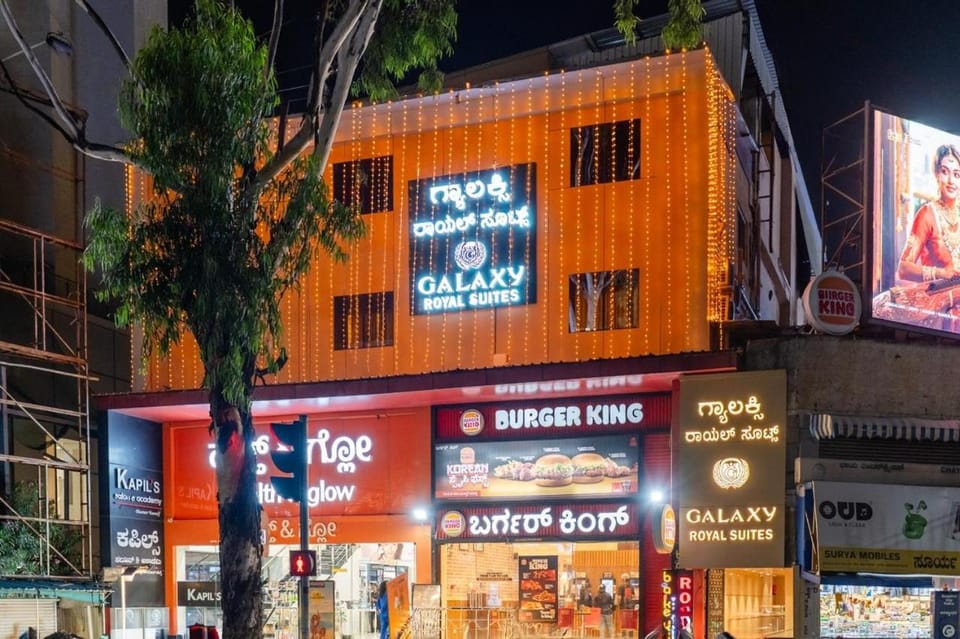 Property building, Night, Property logo or sign, City view, Street view