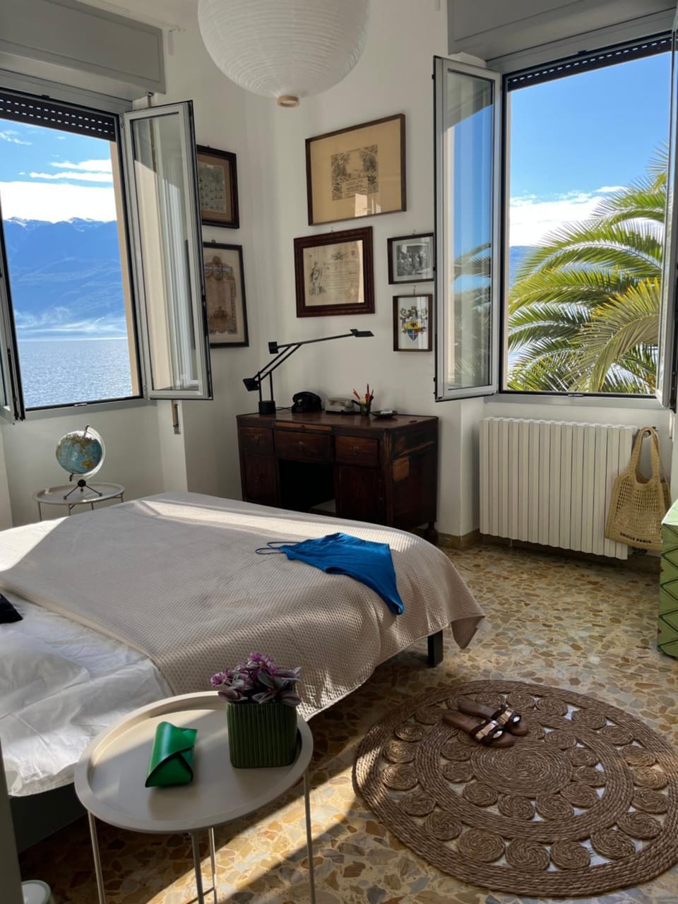 Villa Pace - Garden with Private Lake Access House in Gargnano
