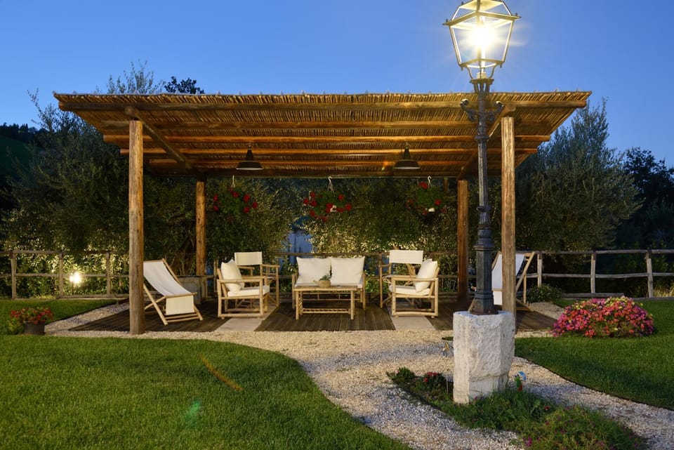 Patio, Spring, Garden, Garden view