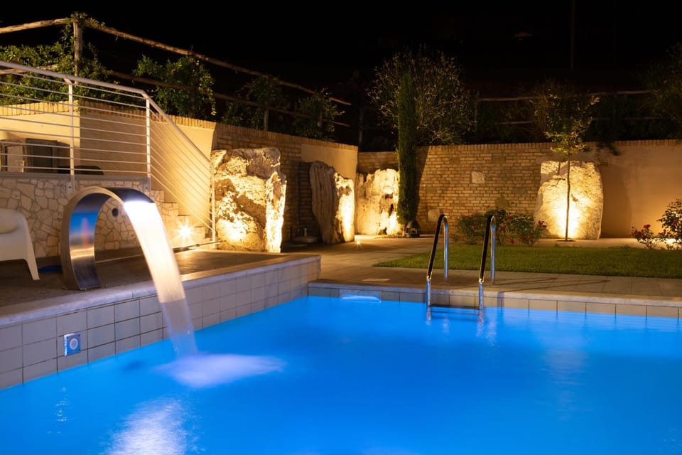 Property building, Pool view, Swimming pool