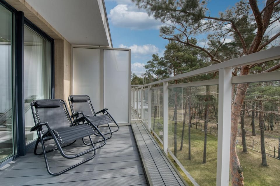 Nadmorska Florina Apartamenty dwupoziomowe z tarasami Apartment in Leba