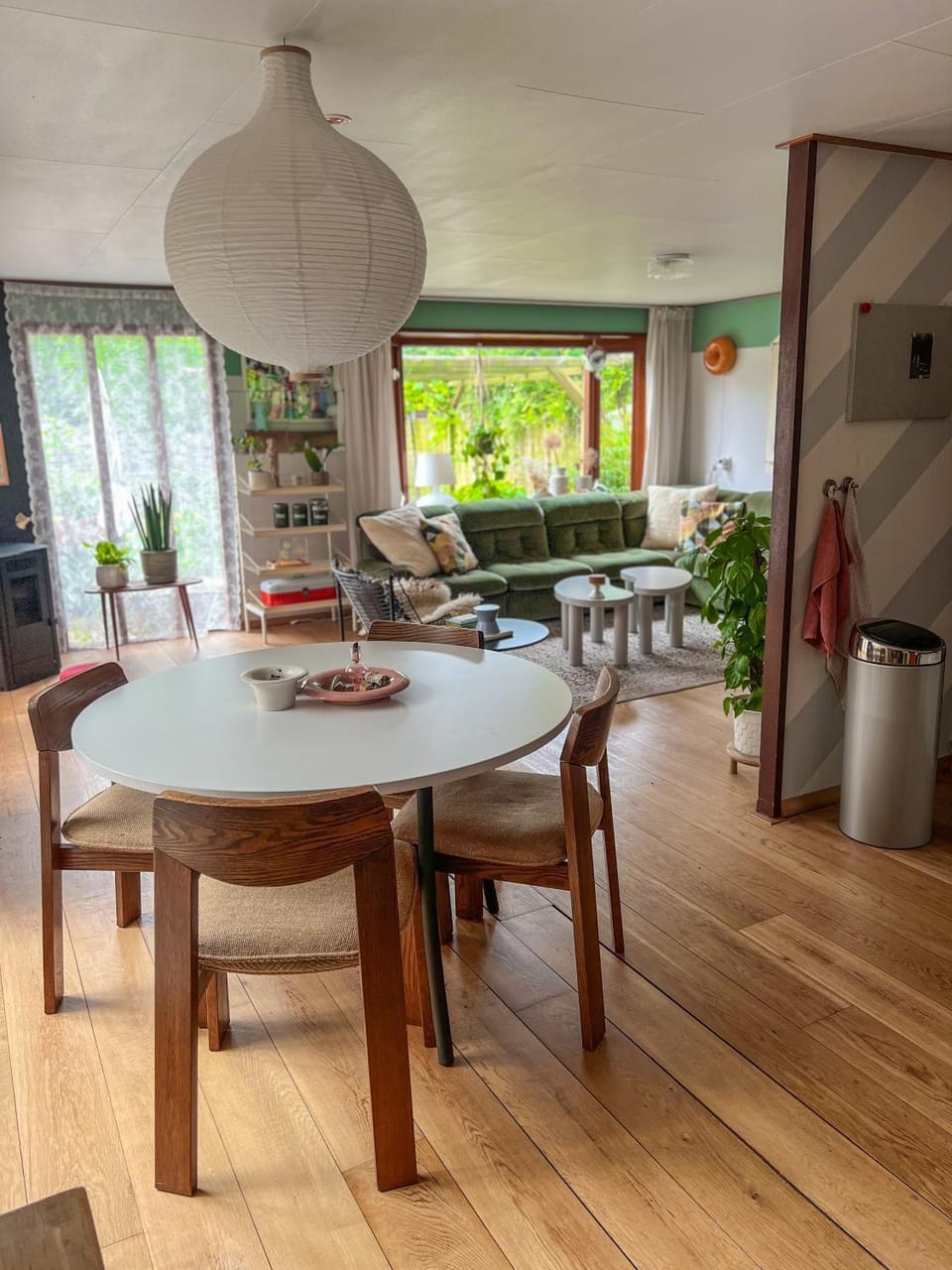 Boshuisjes Veluwe Lila met omheinde tuin House in Putten