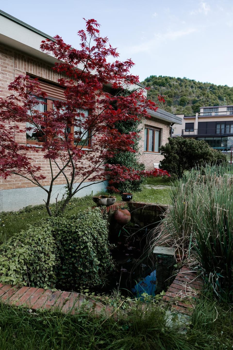 Property building, Spring, Day, Natural landscape, Garden, Garden view