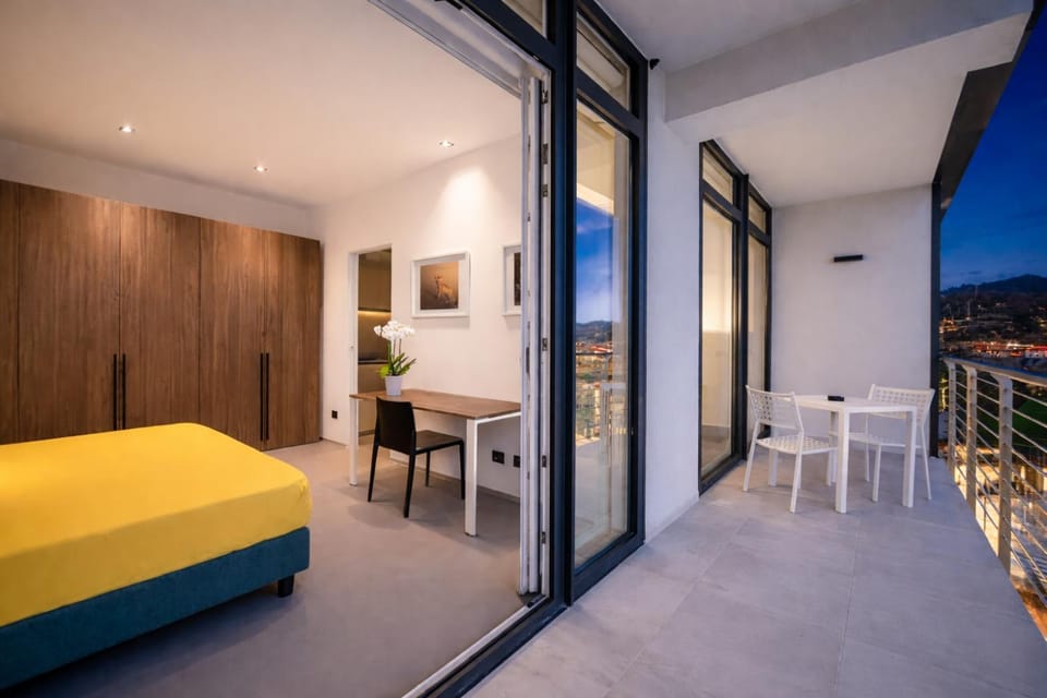 Night, Balcony/Terrace, Bedroom