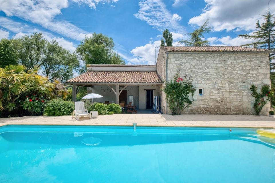 Property building, Living room, Swimming pool