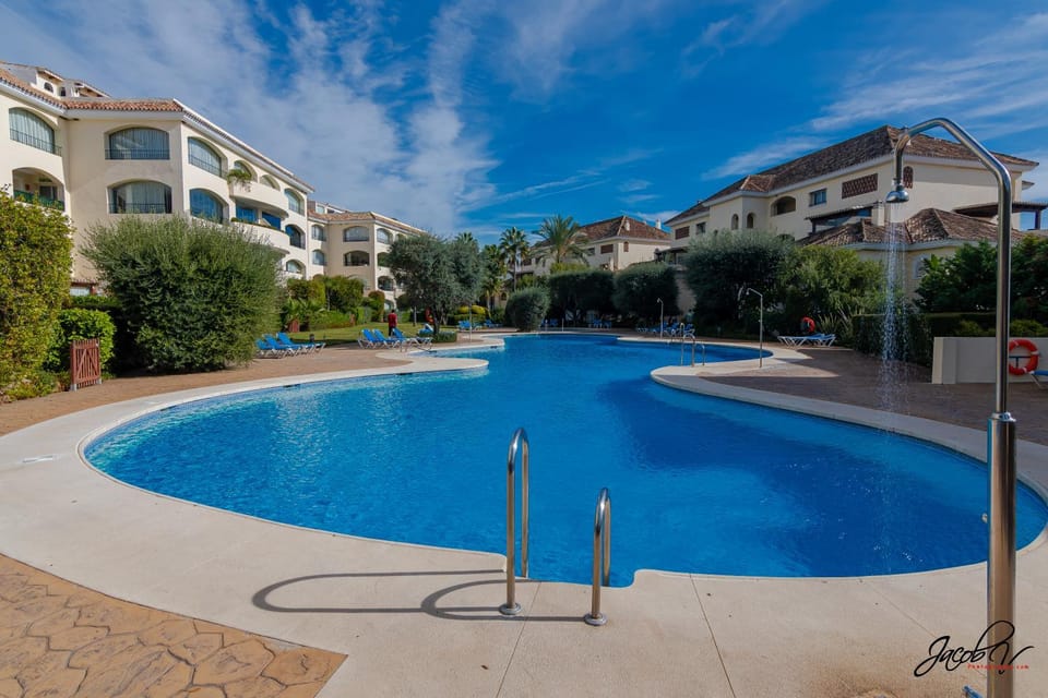 Property building, Pool view, Swimming pool