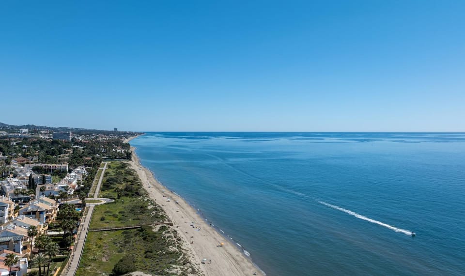 Bird's eye view, Beach