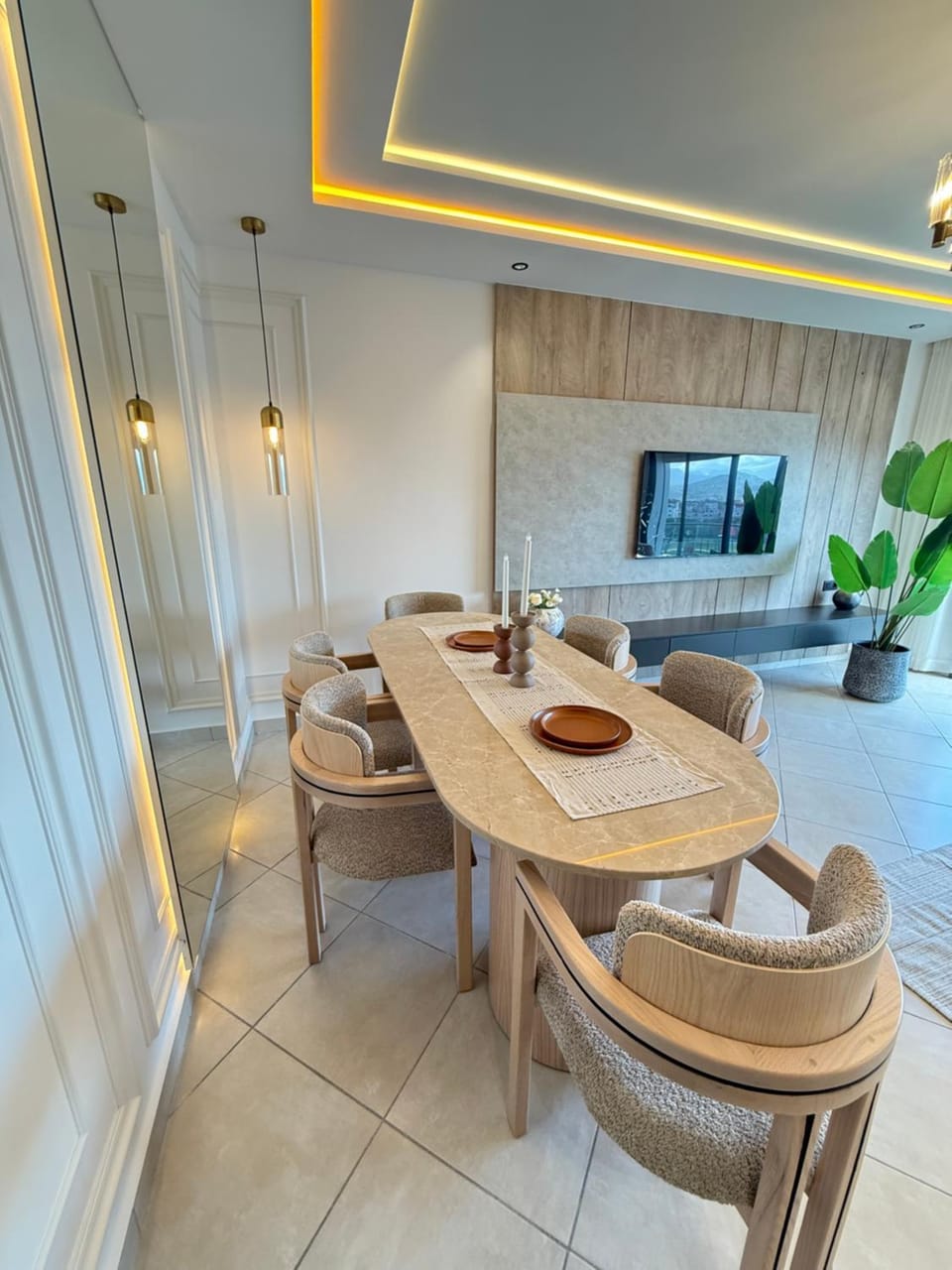 Al amirat front sea only family Apartment in Tangier-Tétouan-Al Hoceima