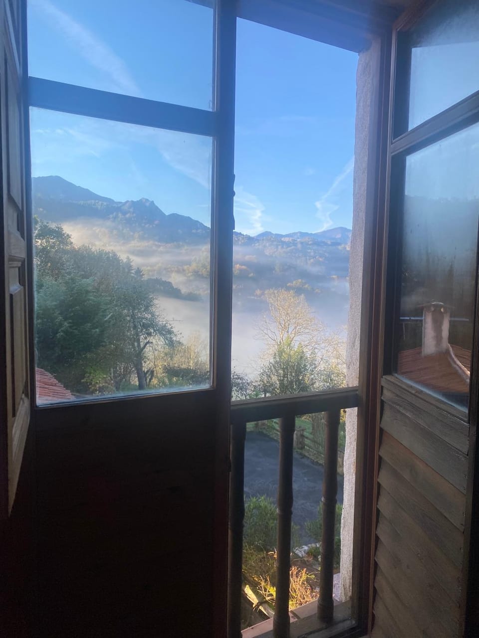 Natural landscape, Balcony/Terrace, Mountain view