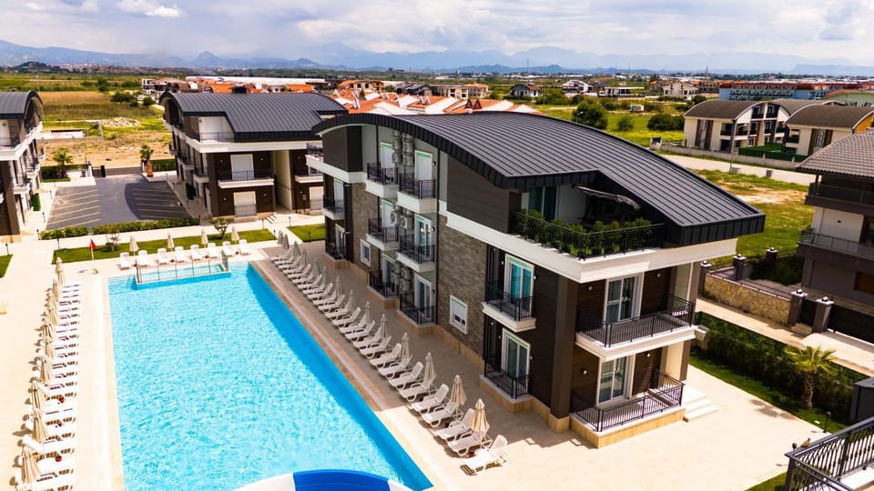 Property building, Off site, Bird's eye view, Swimming pool