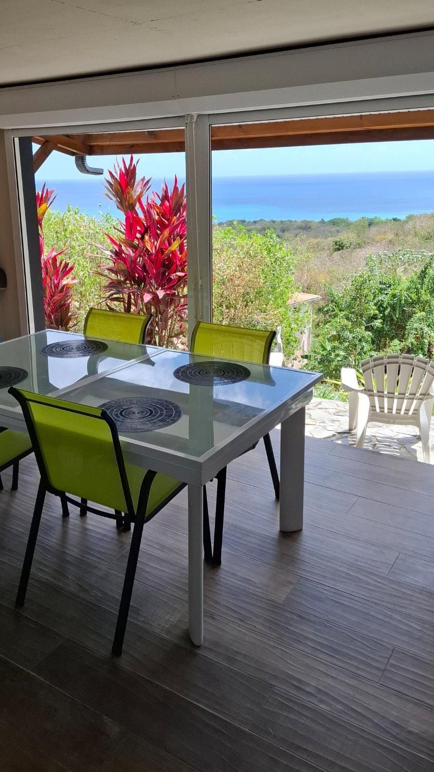 Dining area, Sea view