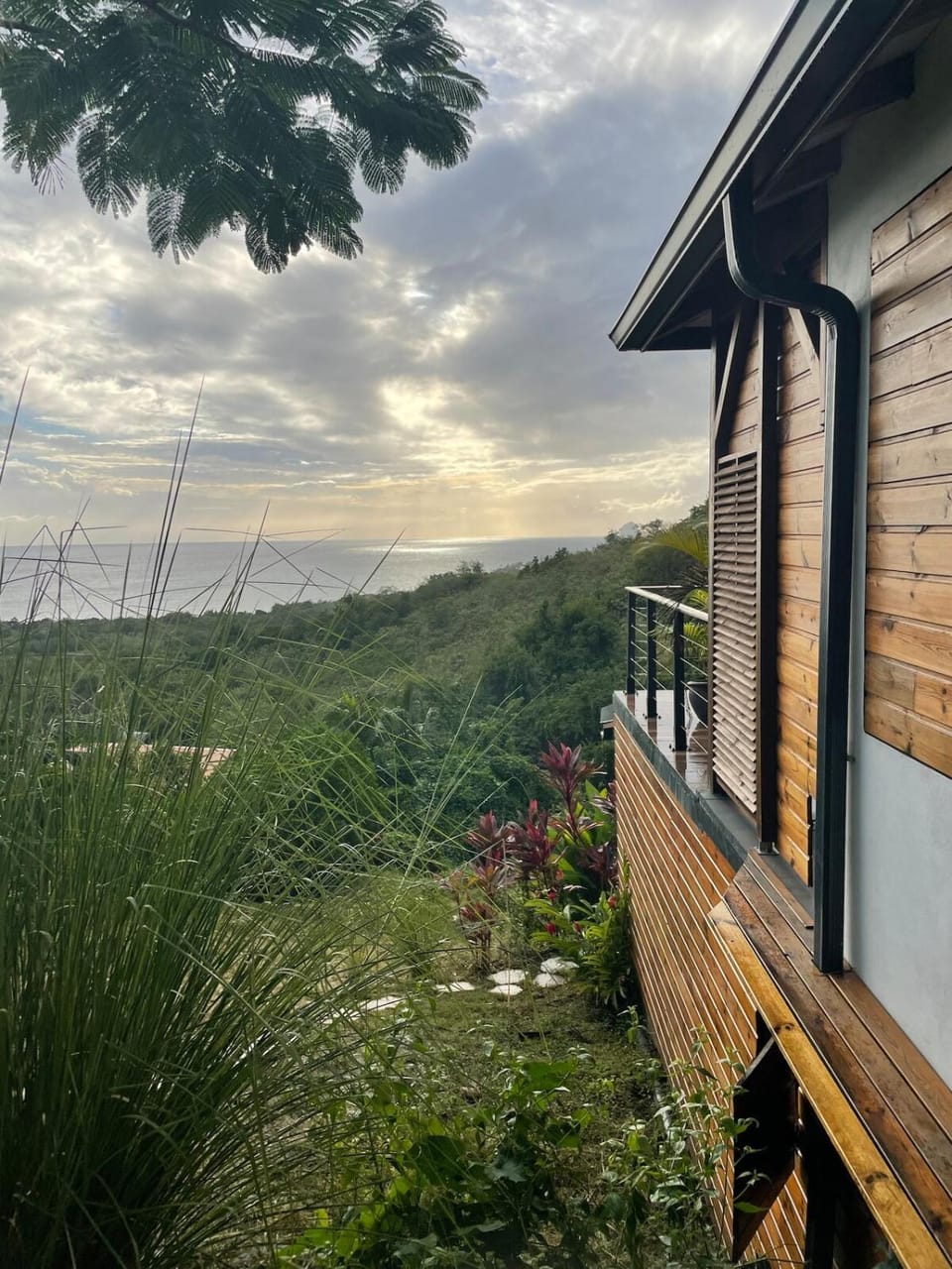Garden, Sea view
