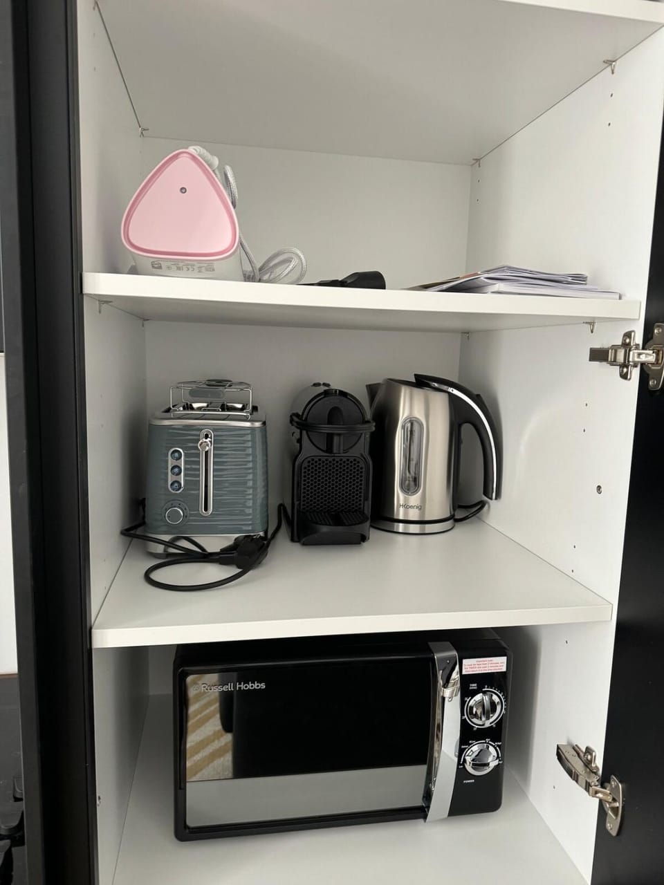 Coffee/tea facilities, microwave, toaster