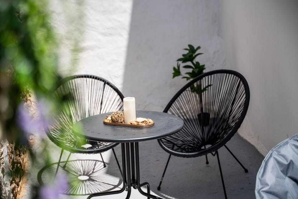 Property building, Patio