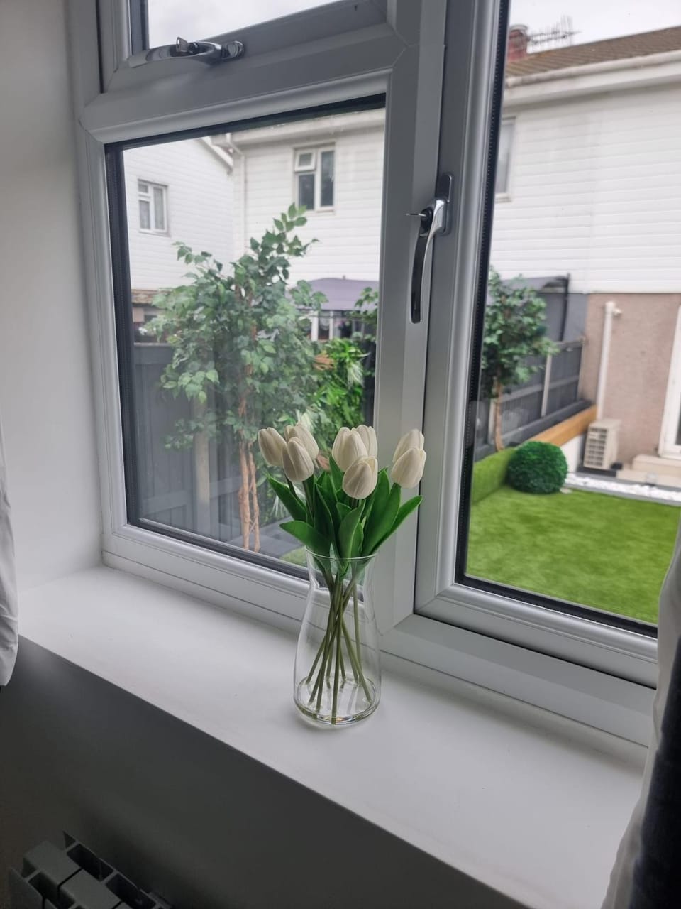 Property building, Garden view