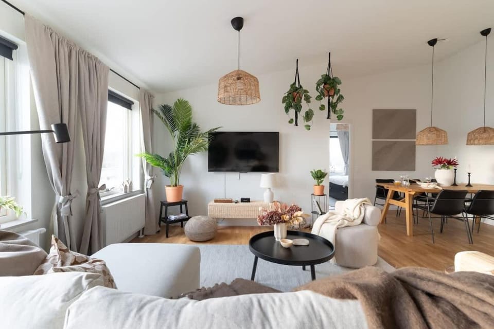 Spacious Home with Workspace and Cozy Balcony House in Skåne County