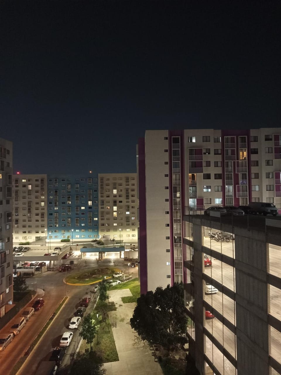 Property building, Night, View (from property/room), City view, Street view