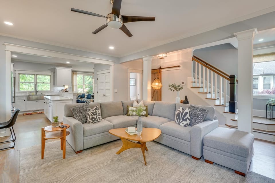 1 Mi to Dtwn: Upscale Retreat in Durham! House in Durham