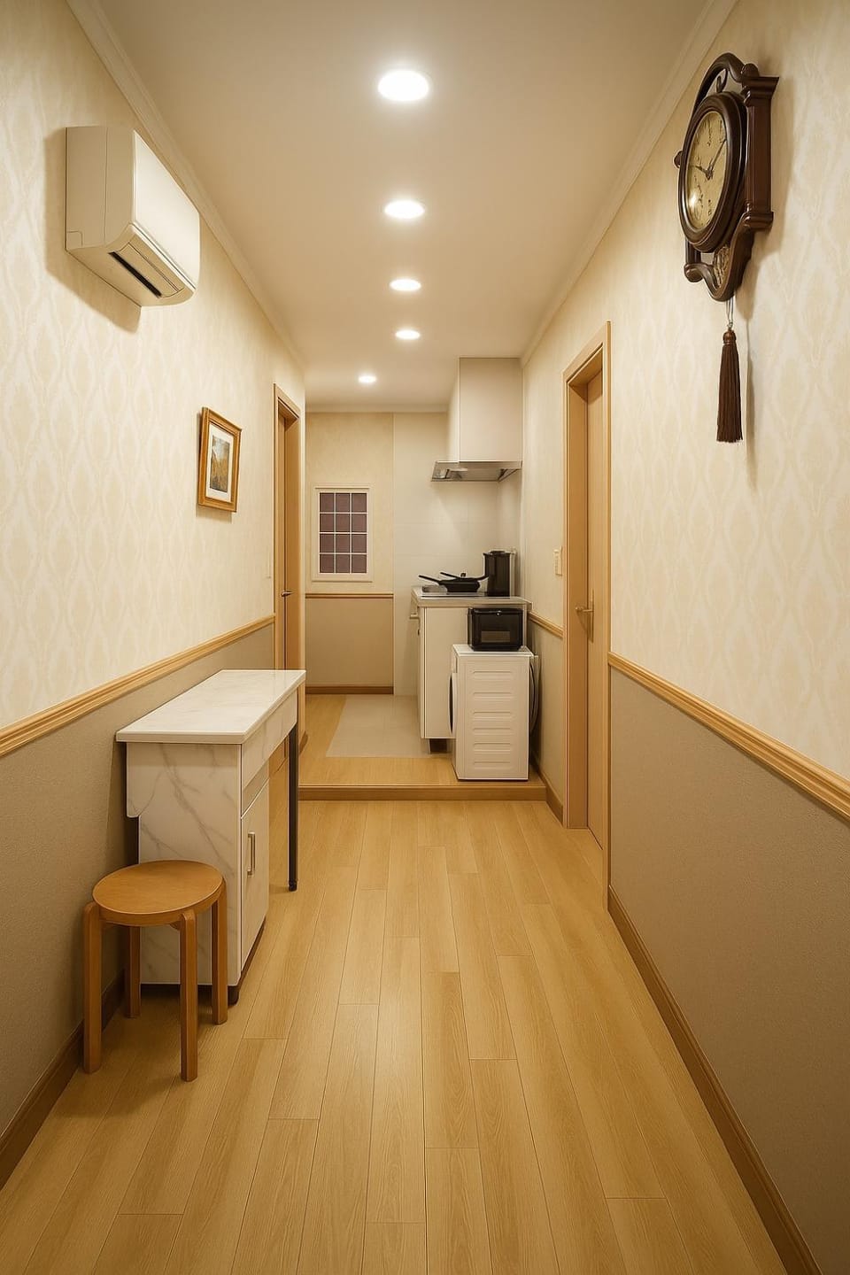 Restaurant/places to eat, Kitchen or kitchenette