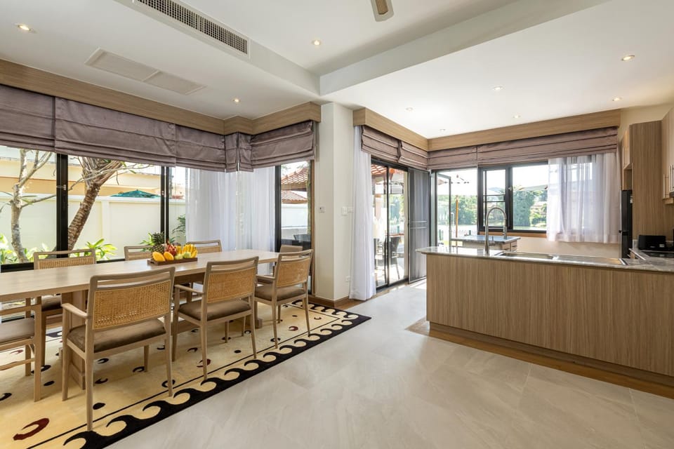 Golden Cotton Villa 3BR Lagoon View by GRF Villa in Choeng Thale