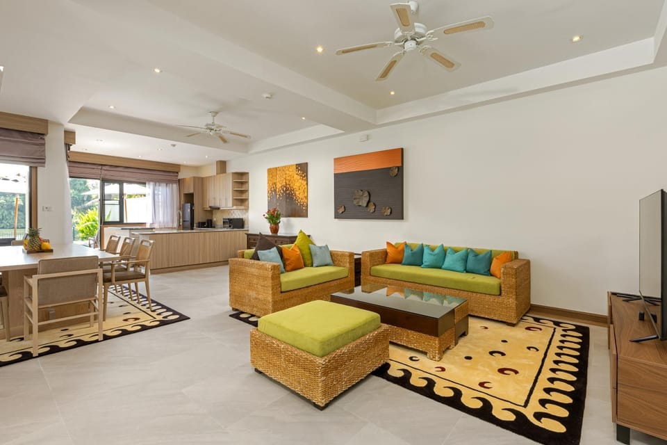Golden Cotton Villa 3BR Lagoon View by GRF Villa in Choeng Thale