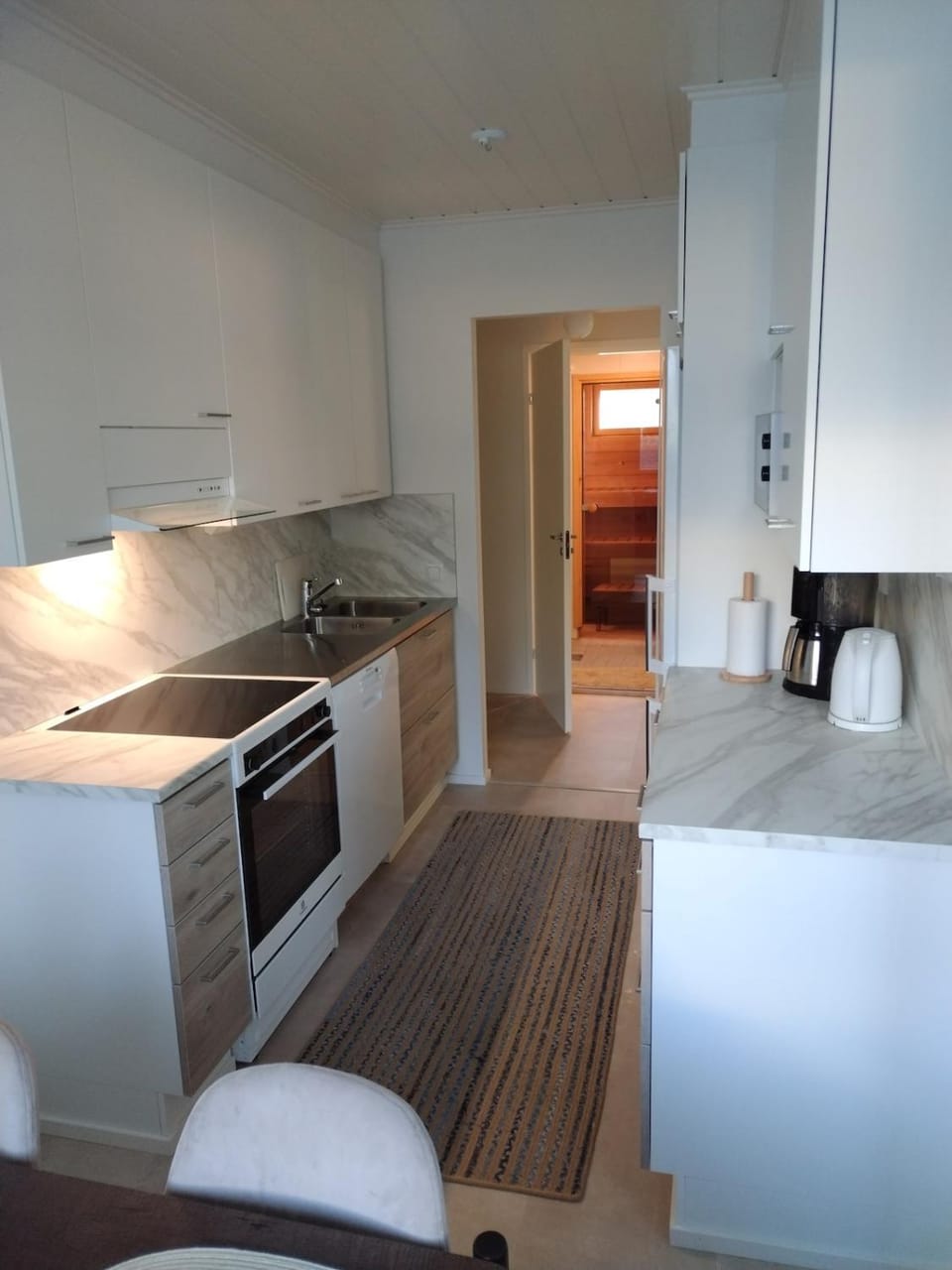 Uudehko rivitalokaksio 60 m2, sauna Apartment in Finland