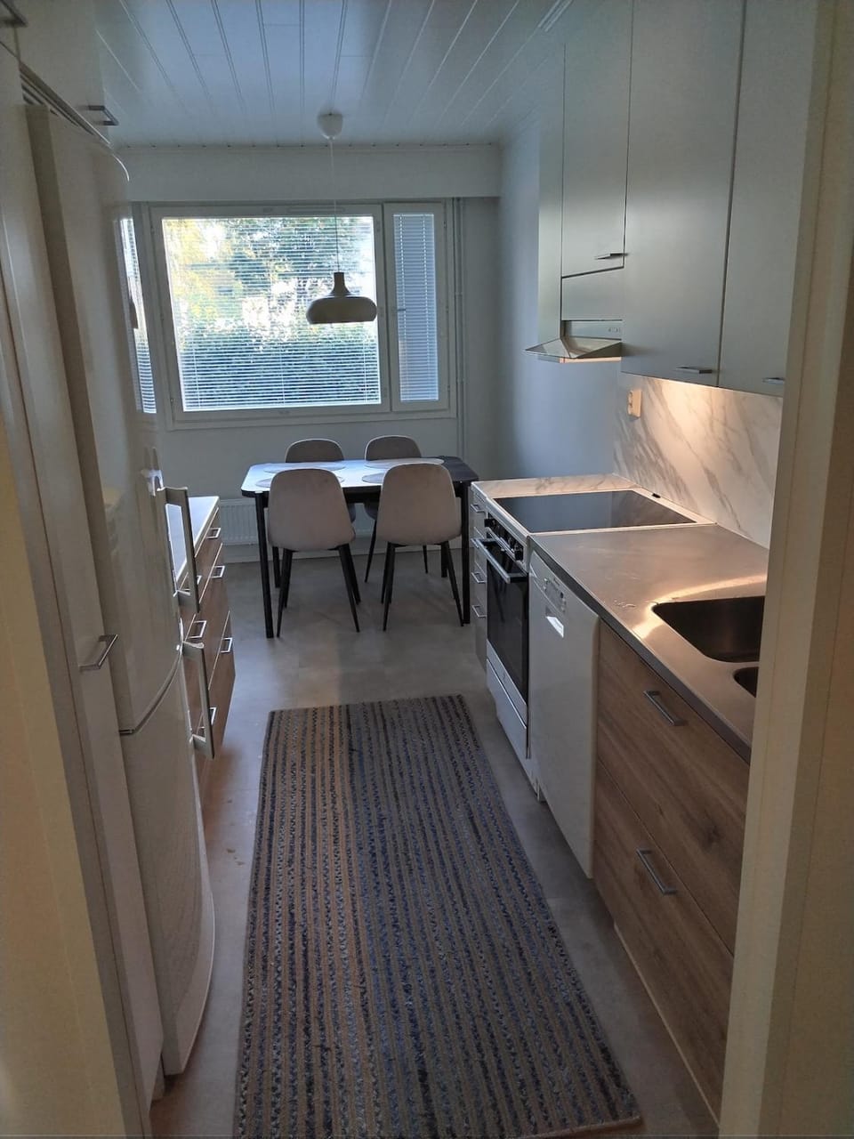 Uudehko rivitalokaksio 60 m2, sauna Apartment in Finland