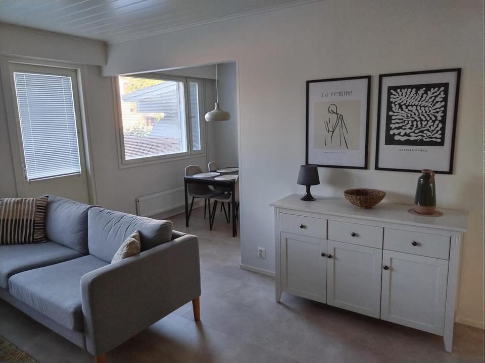 Uudehko rivitalokaksio 60 m2, sauna Apartment in Finland