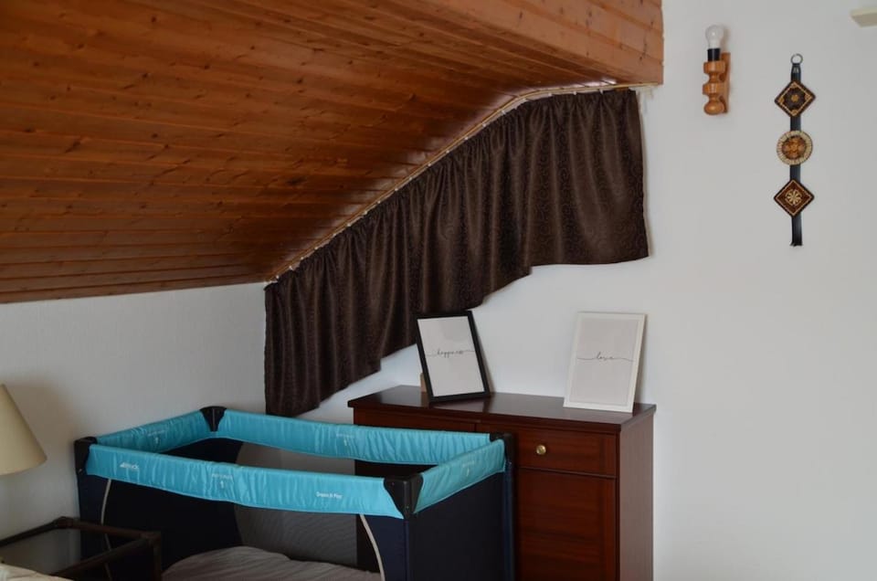 Living room, cot