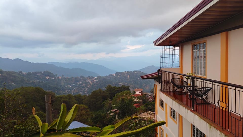 Property building, Day, Natural landscape, View (from property/room), Balcony/Terrace, Mountain view