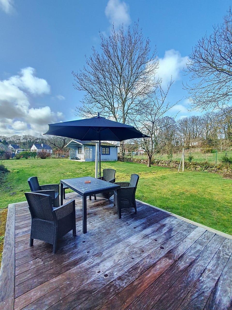 Patio, Garden, Garden view