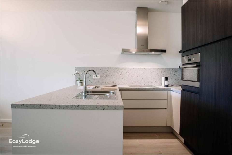 Kitchen or kitchenette, dishwasher, oven, stove, kitchen