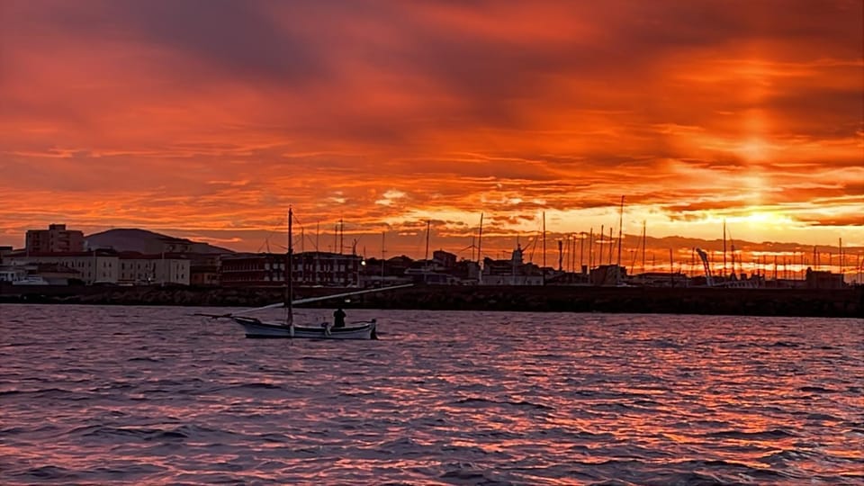 Sea view, Sunset
