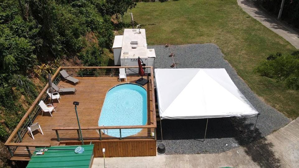 Pool view, Swimming pool