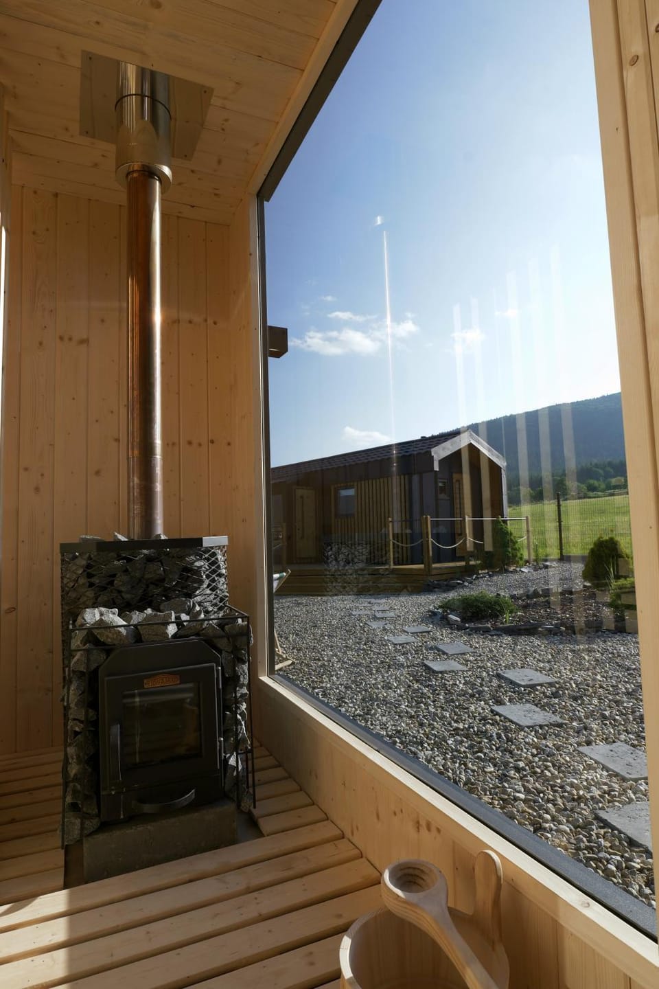 Property building, Sauna, View (from property/room), Garden view, Mountain view