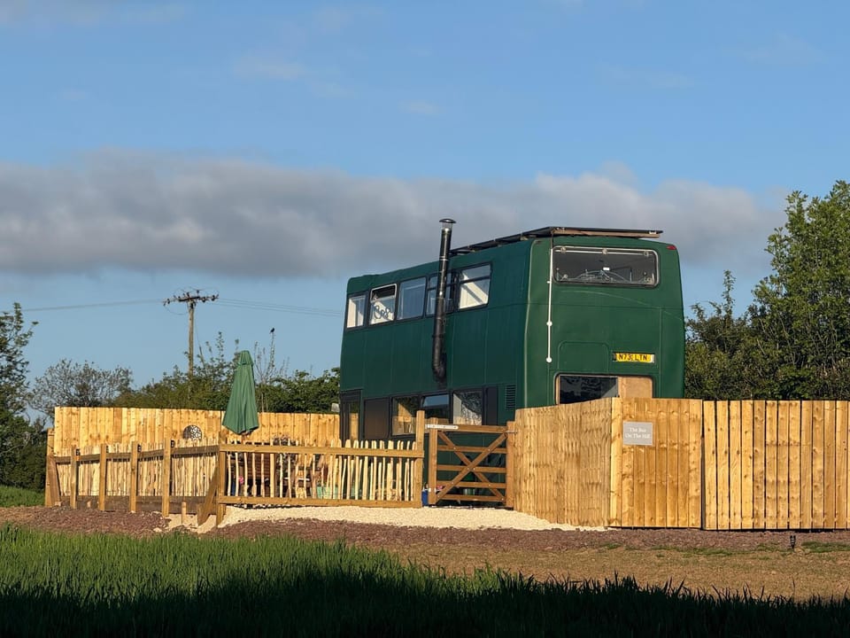 The Bus On The Hill Luxury tent in Mid Devon District