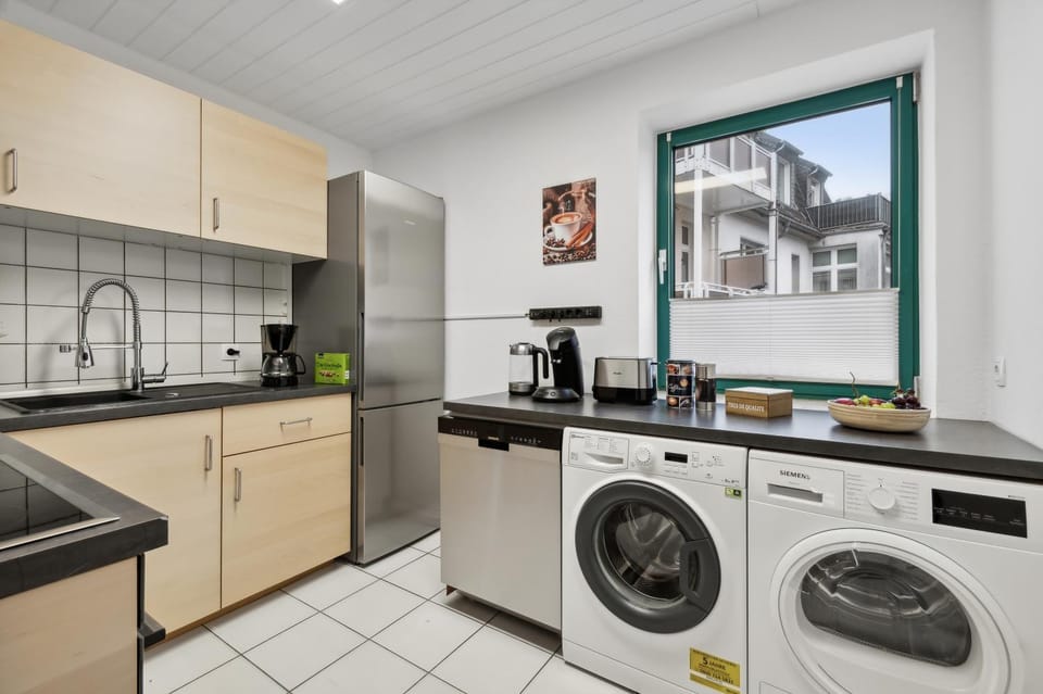 dishwasher, washing machine, dryer