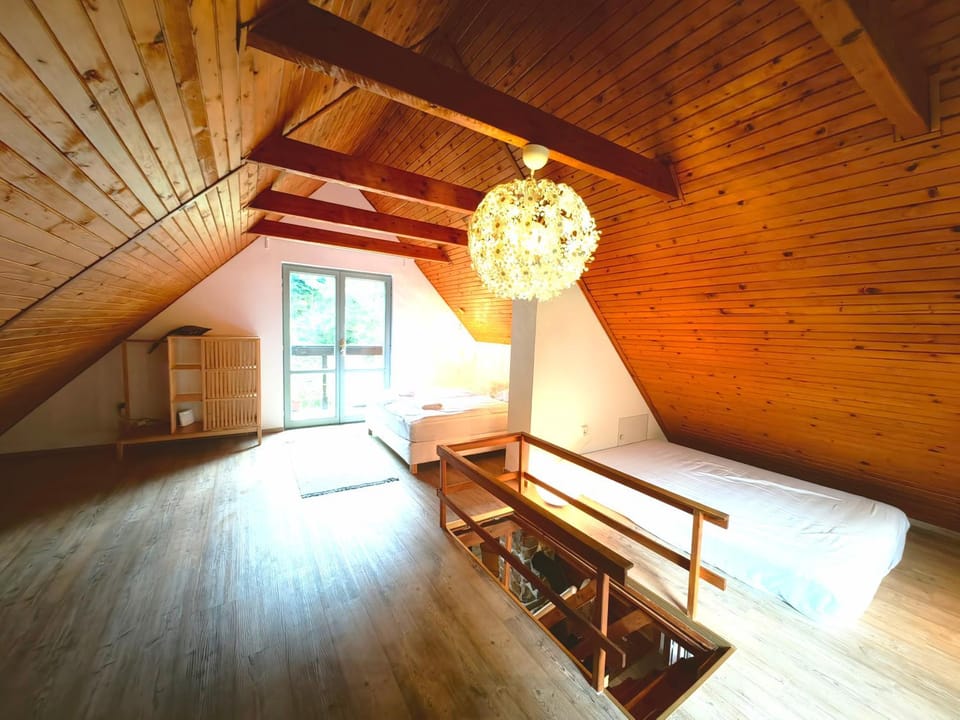 fairy tale cottage on water stream, 30 minutes from South Prague House in Czechia